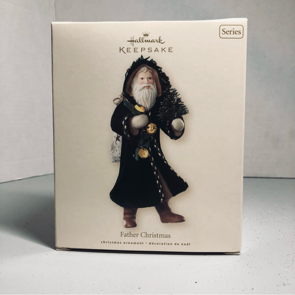 Hallmark Keepsake Father Christmas Ornament number 4 in series 2007